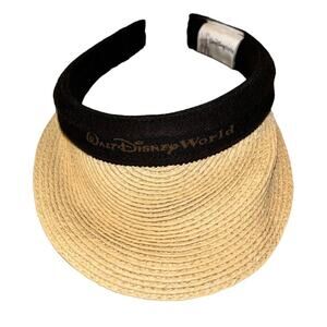 Disney Black and Tan Women's Visor Hat